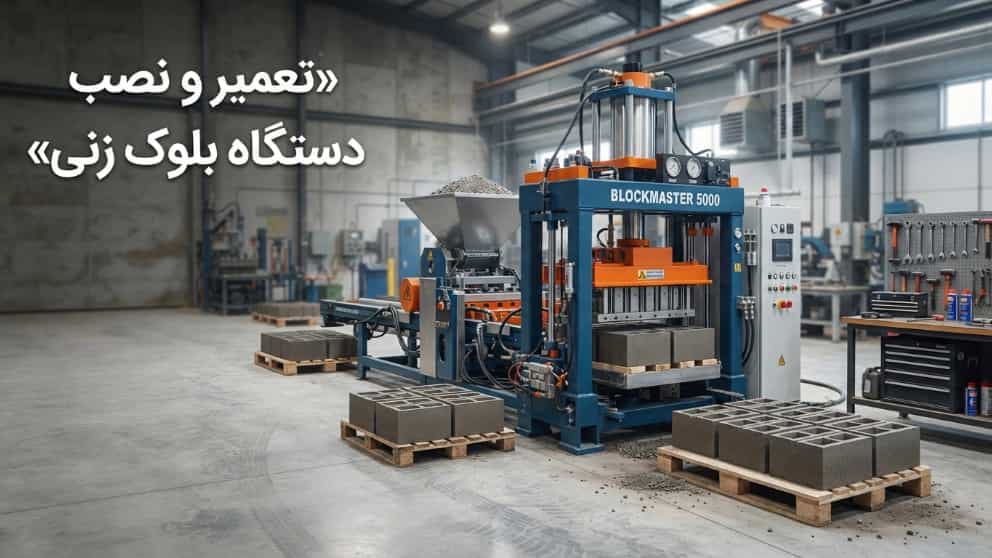 تعمیر و نصب دستگاه بلوک زنی